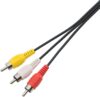 Cable De Audio y Video 3 RCA 1.8M - Imagen 2