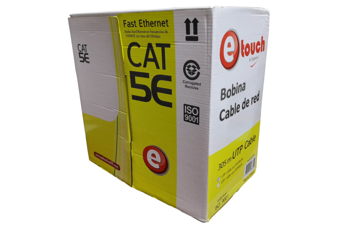 Cable Red Bobina Cat5E Metros - Imagen 2