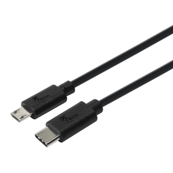 Cable Con Conector Tipo C a Micro USB Macho XTC-520
