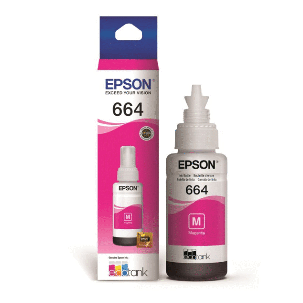 Tinta Epson T664 original 70 ml Magenta