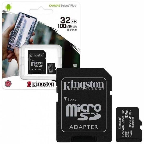 Memoria Kingston Micro SD 32GB Clase10