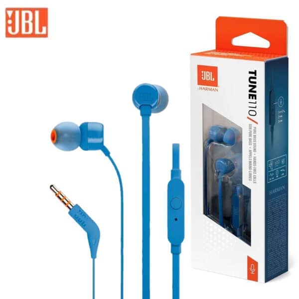 Audífonos JBL T110  3.5mm Tune Blue