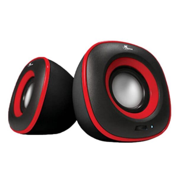 Altavoces SPEKTER Multimedia 2.0 con Alimentación USB y Cable de 3,5 mm XTS-115RD
