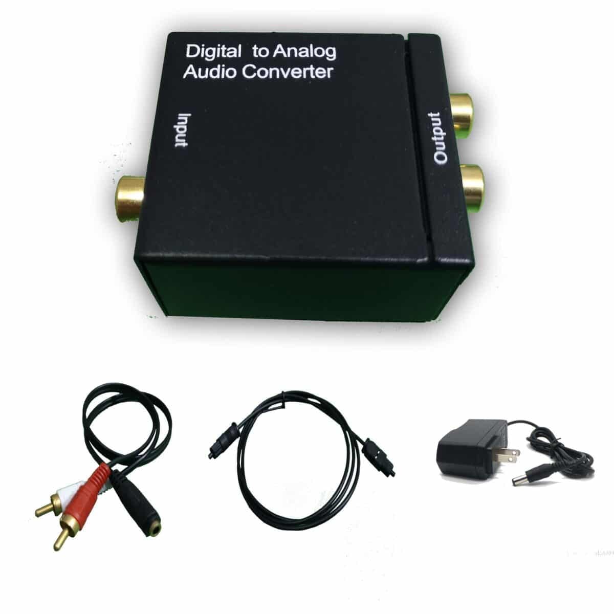 ADAPTADOR DE AUDIO DIGITAL - ANALOGO RCA - Imagen 2