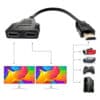 SPLITTER HDMI 1 X 2 2K 4K 30Hz ETOUCH® - Imagen 2