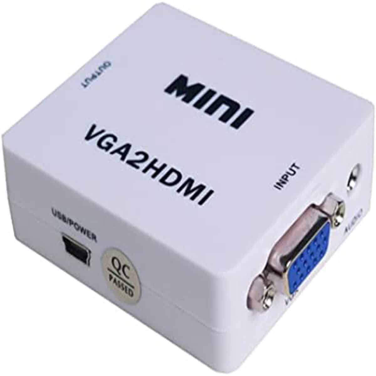 VGA HDMI 2 ADAPTADOR VGA A HDMI ETOUCH® - Imagen 1