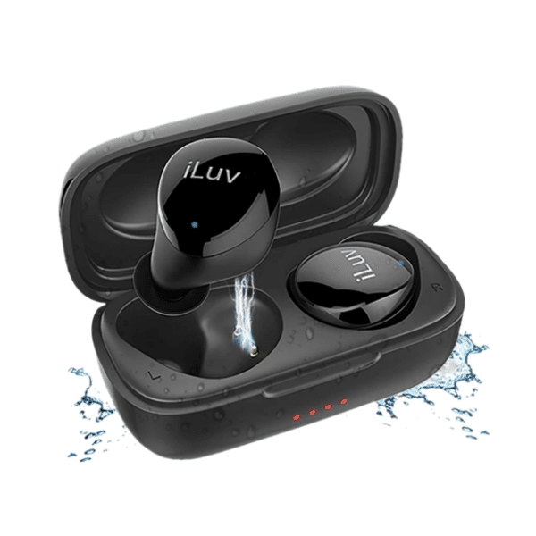 Audífonos Bubble Gum True Wireless inalámbrico iluv Negro