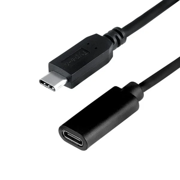 Cable USB-C Argom Macho-Hembra ARG-CB 0064 1.8 Metros Negro