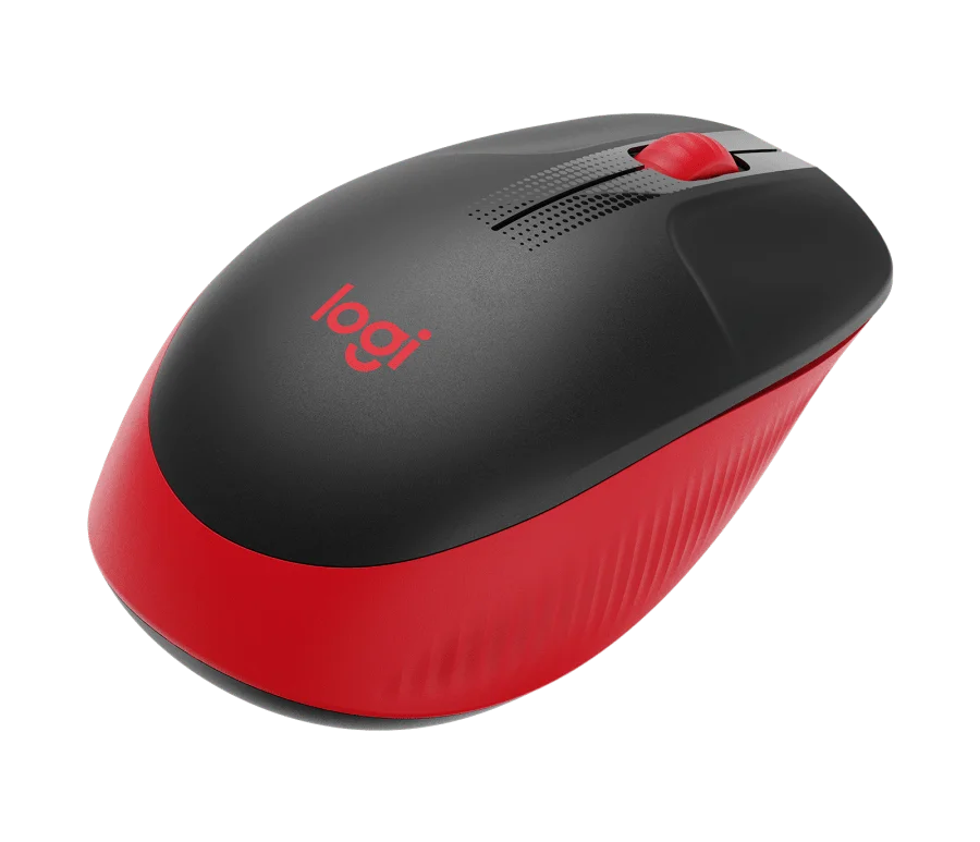 Mouse Inalámbrico Logitech M190 Rojo - Imagen 4