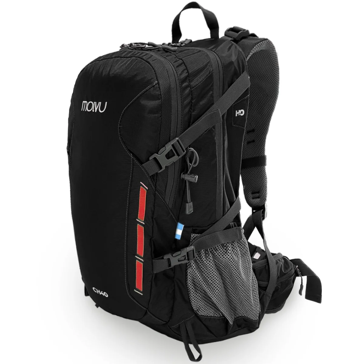 Mochila Molvu CHOMPIPE 40 Negra