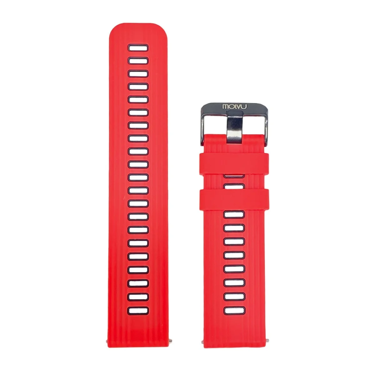 Pulsera Rojo - Negro 22mm