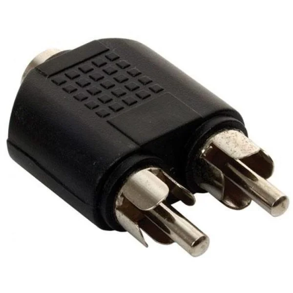 Alternative view of Adaptador Jack 3,5 mm estéreo a 2 Plugs R 251-032