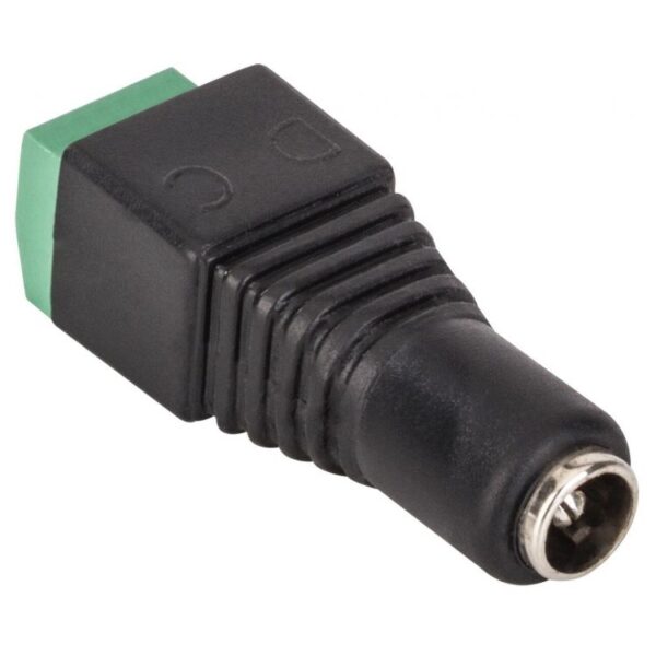 Adaptador jack invertido 2.1 mm a 2 terminales CCTV-322