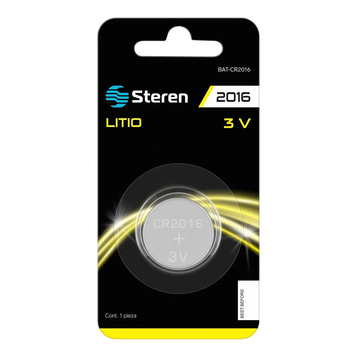 Batería de Litio 3V CR2016 - Imagen 1