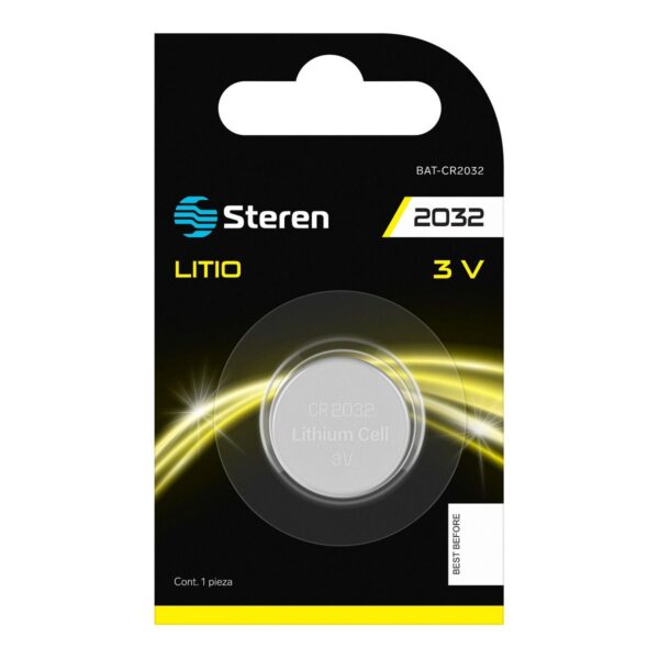 Batería De Litio 3V 210MAH CR2032