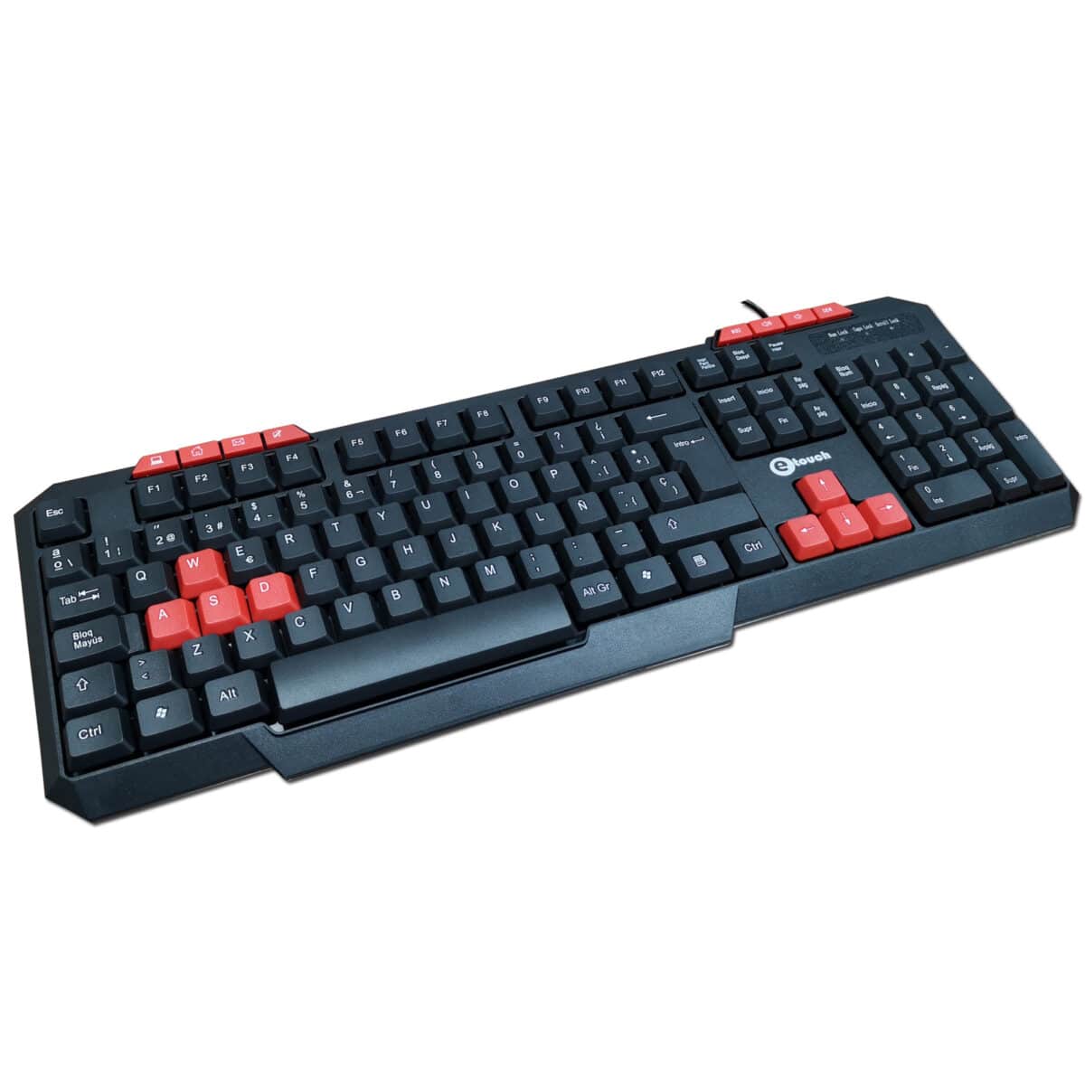 TECLADO MULTIMEDIA DE LUXE USB - Imagen 1