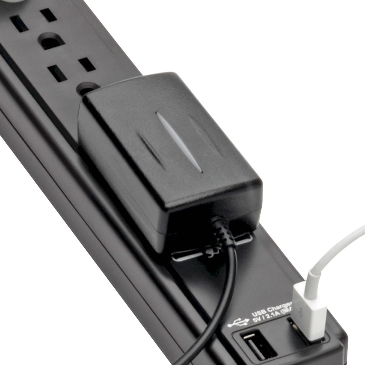 Supresor de Sobretensiones 6 Tomacorrientes + 2 USB - Imagen 5