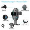 Cargador Inalambrico Argom Fast Charge para Carro Vortex M1 USB - Imagen 4