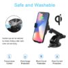 Cargador Inalambrico Argom Fast Charge para Carro Vortex M1 USB - Imagen 3