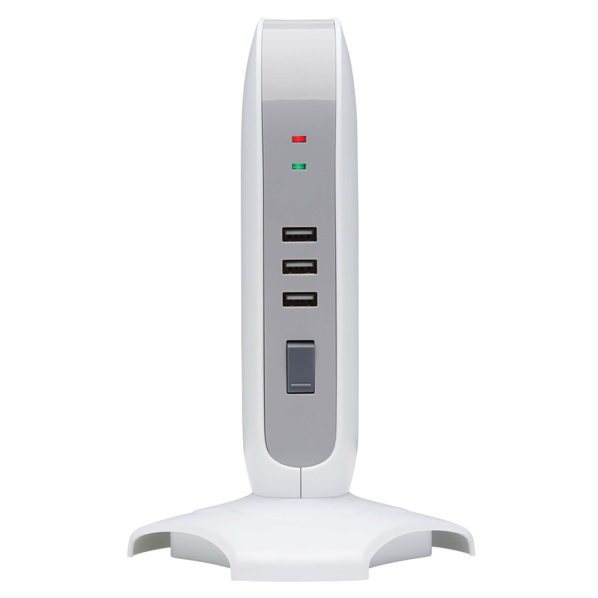 Protector contra sobretensiones Torre de 5 Tomacorrientes x3 Puertos USB - Imagen 3