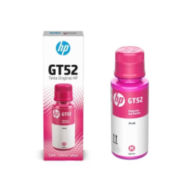 Botella De Tinta Original Color Magenta, GT52 HP