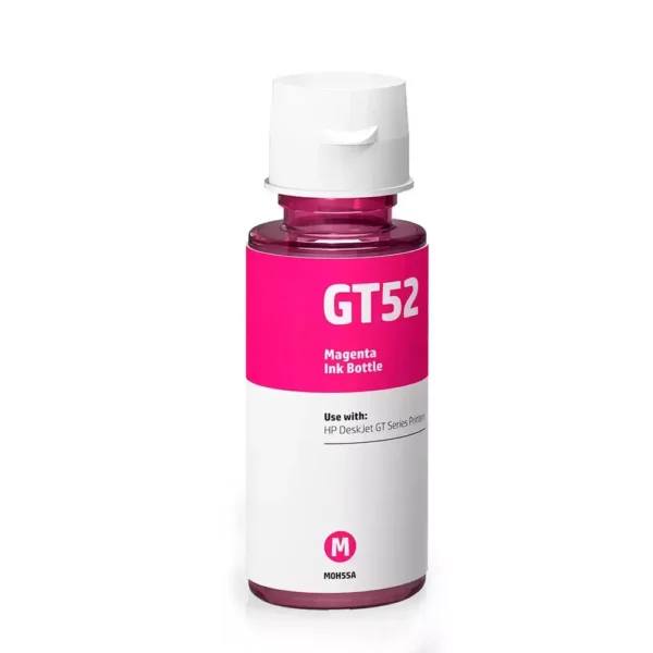 Botella De Tinta Original Color Magenta, GT52 HP