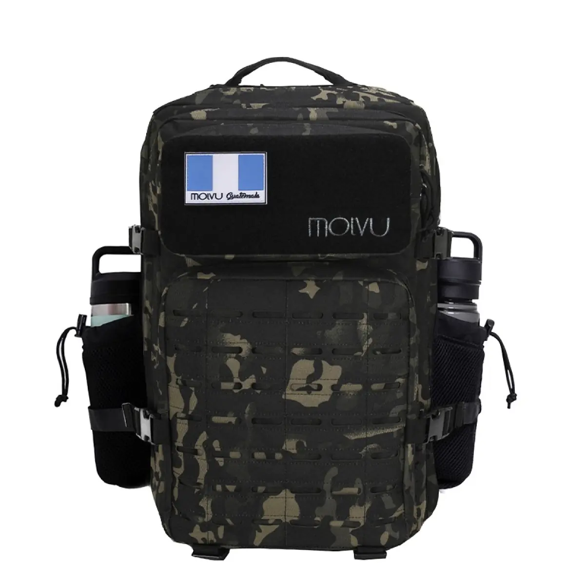 Mochila Roca Negro Camo - Imagen 2