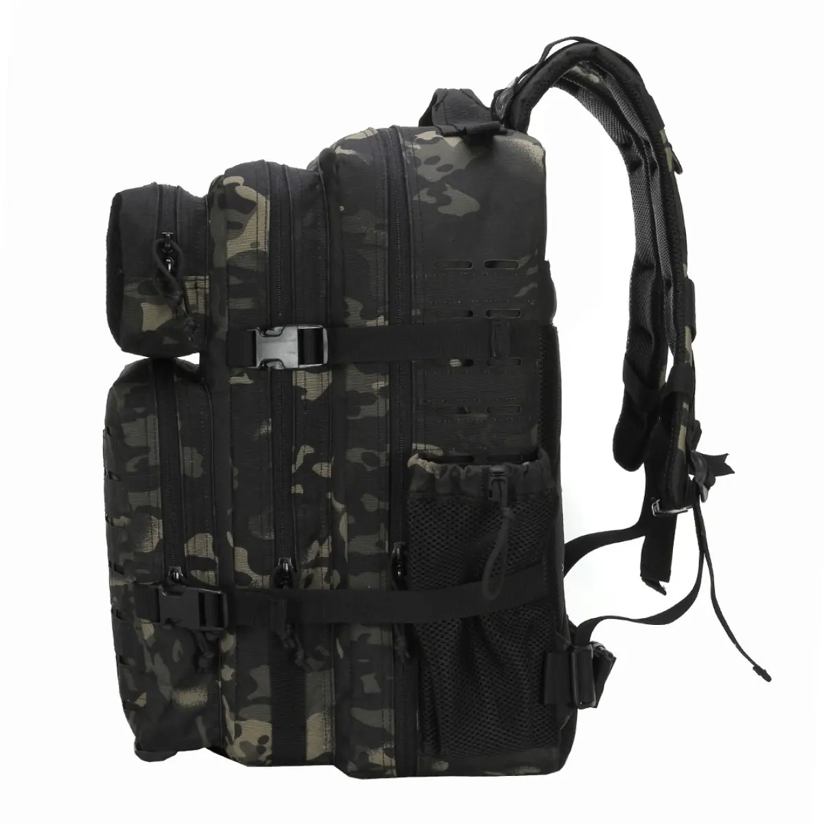 Mochila Roca Negro Camo - Imagen 3