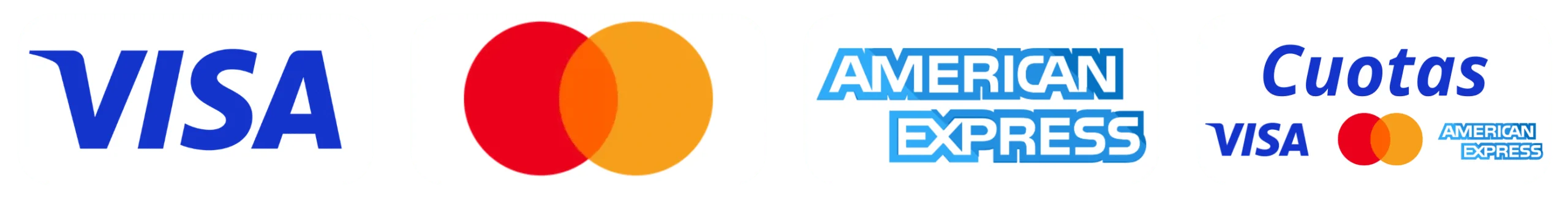 Métodos de pago - Chars