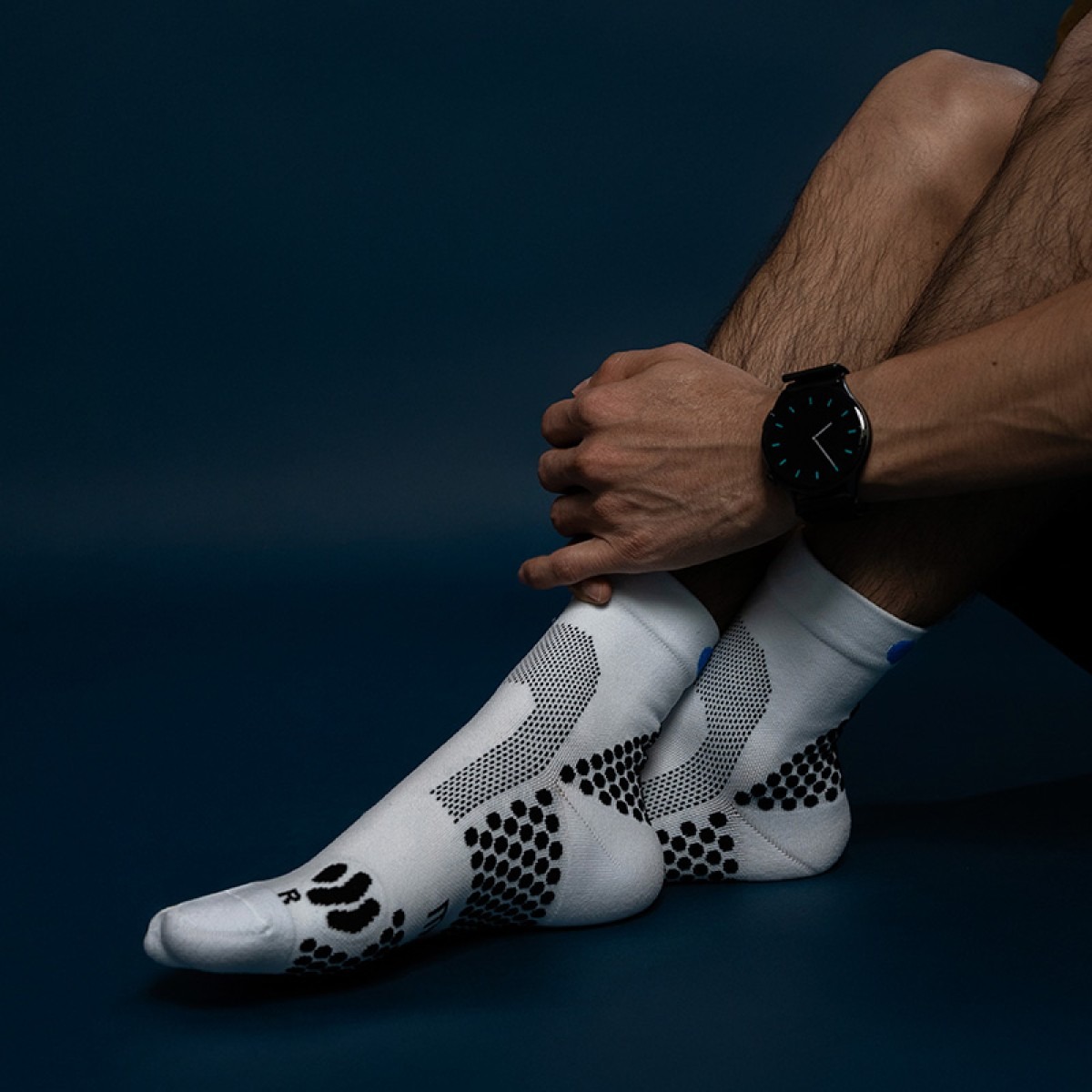 Calcetines Pata De Chucho Carrera - Talla M (Blancos) - Imagen 7