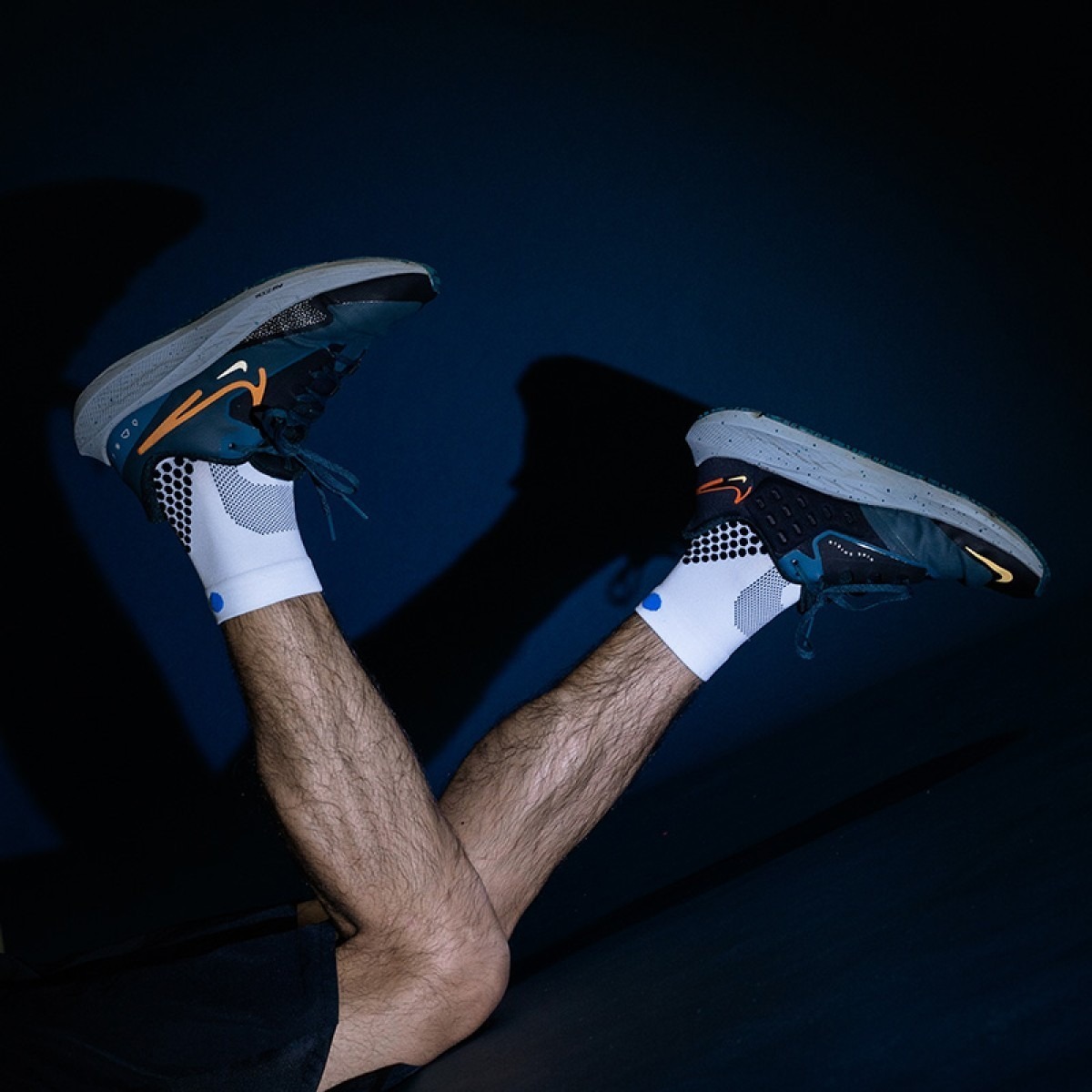 Calcetines Pata De Chucho Carrera - Talla M (Blancos) - Imagen 9