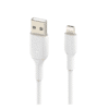 Cable Lightning a USB-A BOOST↑CHARGE™ (15 cm, Blanco)