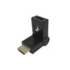 Adaptador con conector HDMI® macho a HDMI® hembra con ángulo ajustable - Imagen 2