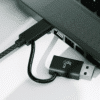 Cable adaptador 2 en 1 USB-C® a USB-C® con dongle USB-A 2.0 - Imagen 2