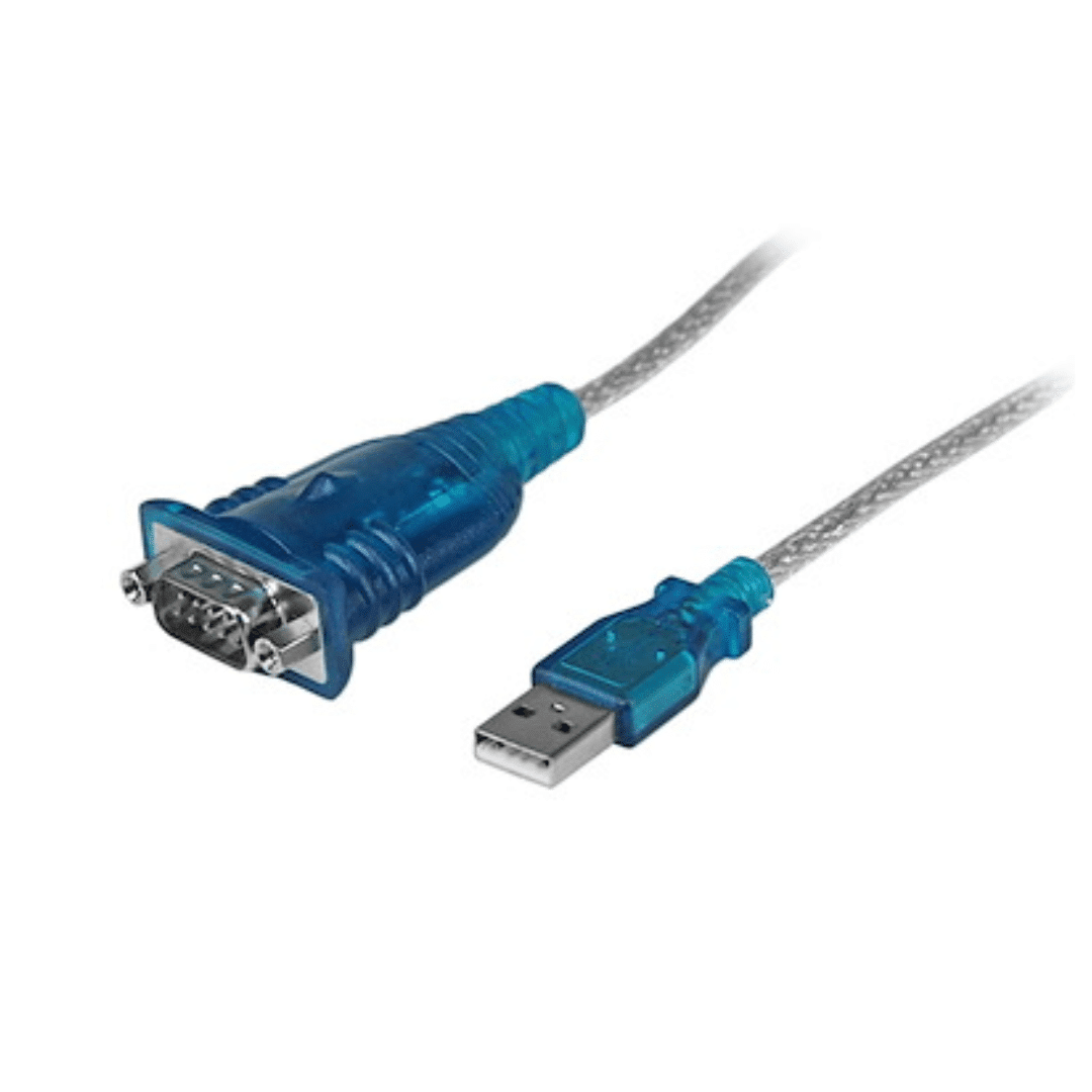 chars.com.gt (42) Cable USB serie DB9 M/M de 1 puerto (0,4 m) - Adaptador USB a RS232 - Adaptador USB a serie DB9 - Imagen 1