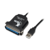 Cable convertidor USB 2.0 macho a puerto paralelo
