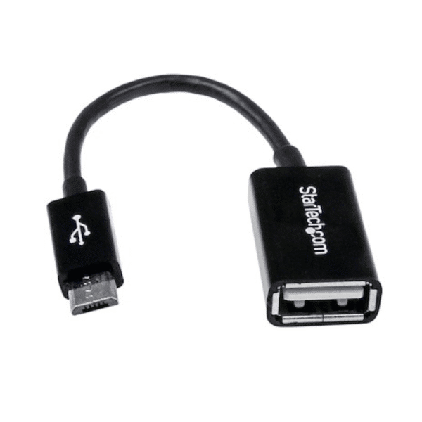 Adaptador host Micro USB a USB OTG de 5 pulgadas M/H