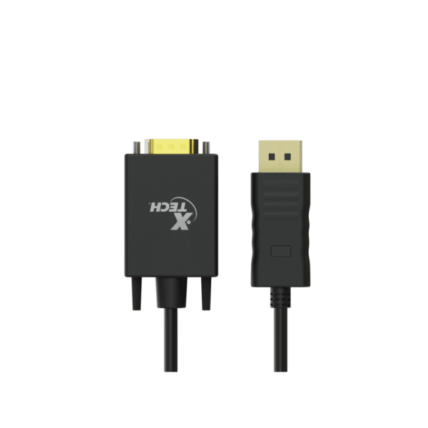 Adaptador con conector DisplayPort™ macho a VGA macho