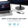 Cable Adaptador Externo Conversor HDMI® a VGA - Imagen 3
