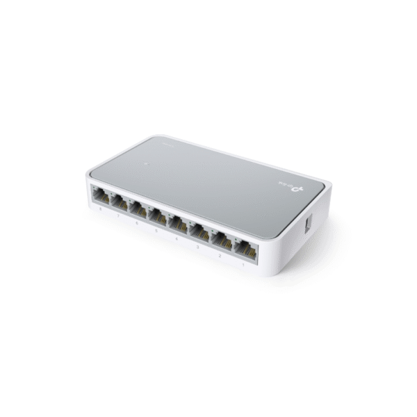 Switch de escritorio con 8 puertos a 10/100 Mbps