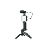 Trípode para Celular VTA+ Luz Led + Micrófono 3.5mm Negro