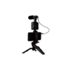 Trípode para Celular VTA+ Luz Led + Micrófono 3.5mm Negro - Imagen 2