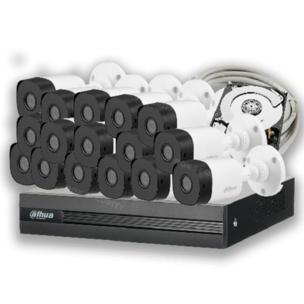 COMBO 16 CÁMARAS 1080P 20M IR 1TB