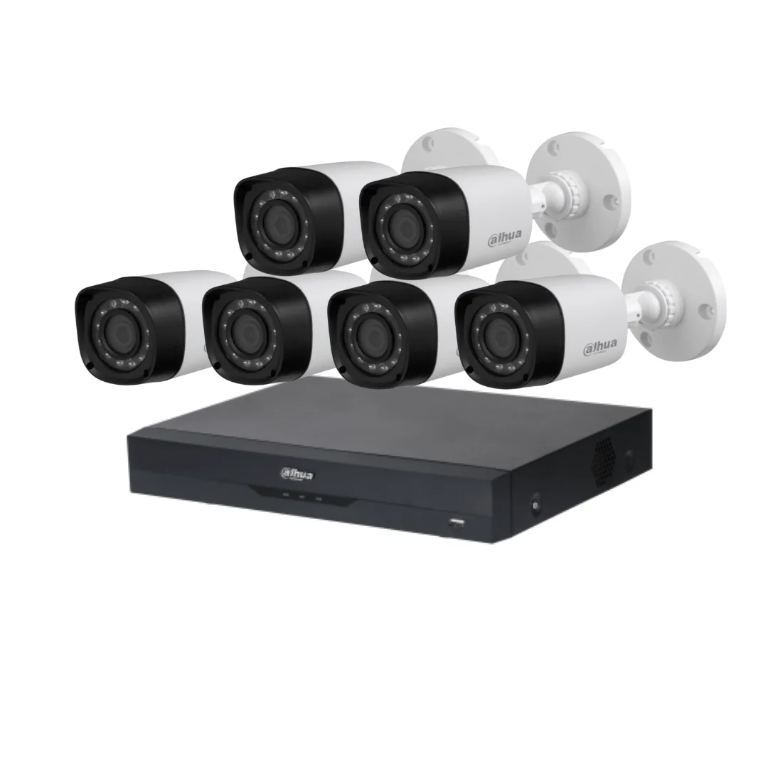 COMBO 6 CÁMARAS 4K 8MP 20M IR - Imagen 1
