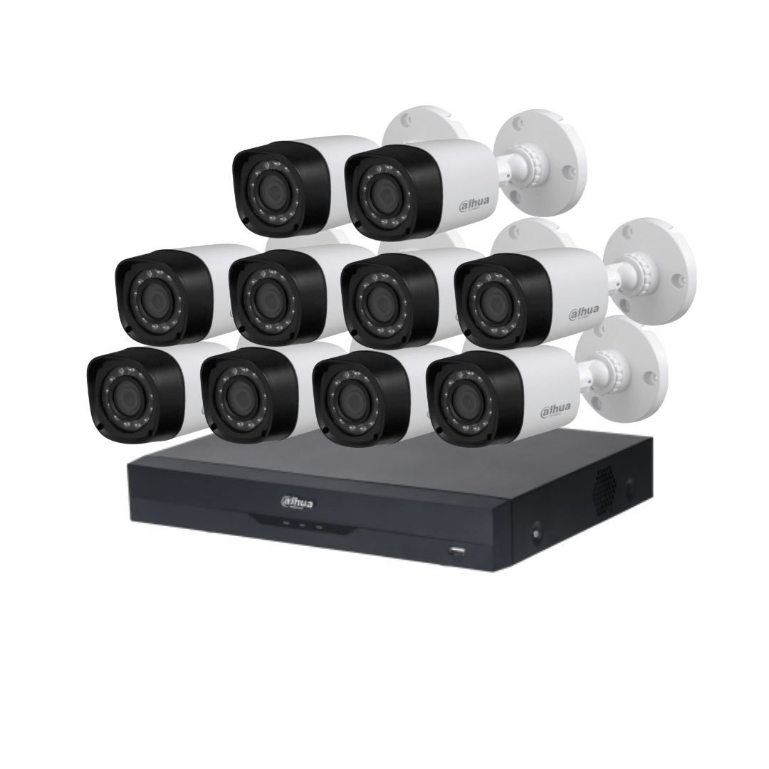 COMBO 10 CÁMARAS 4K 8MP 20M IR