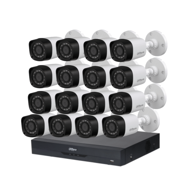 COMBO 16 CÁMARAS 4K 8MP 20M IR