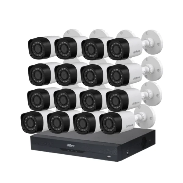 COMBO 16 CÁMARAS 4K 8MP 20M IR