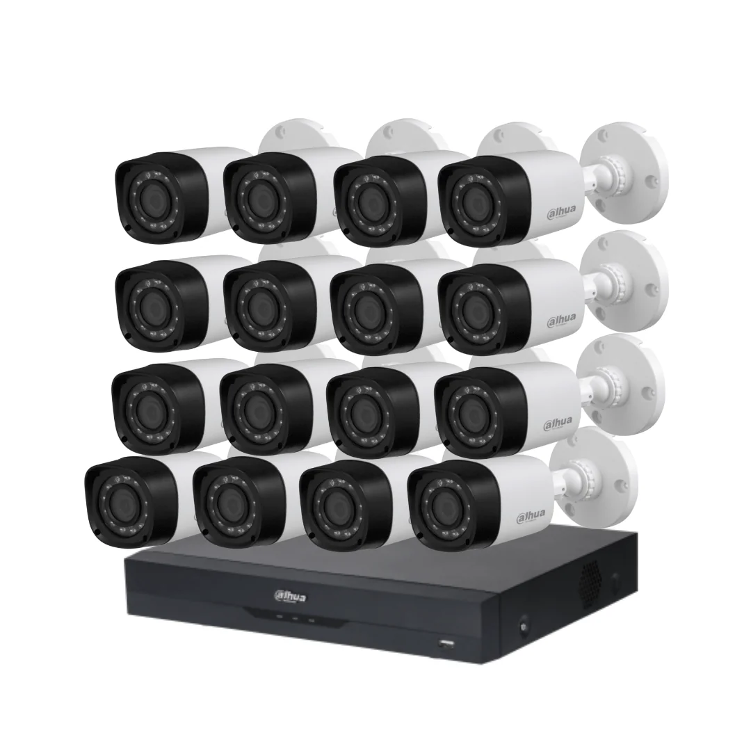 COMBO 16 CÁMARAS 4K 8MP 20M IR