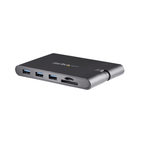 Adaptador Multipuerto USB C - con video HDMI 4K o VGA 1080p - USB 3.0 de 3 puertos