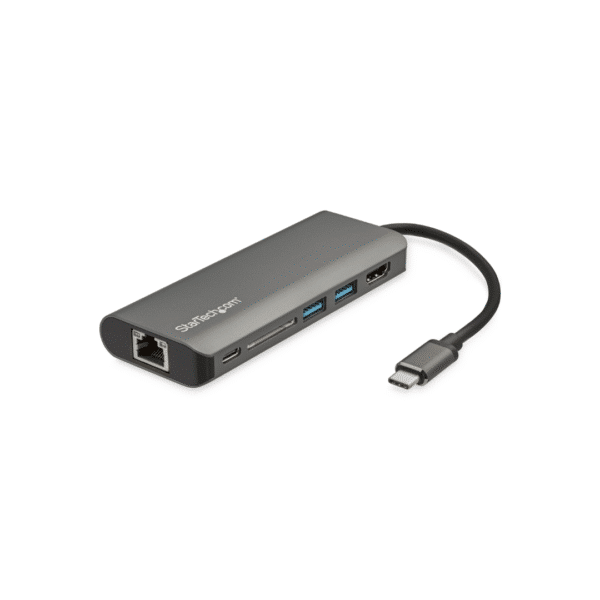 Adaptador Multipuertos USB-C a HDMI de 4K - USB 3.0 de 2 Puertos
